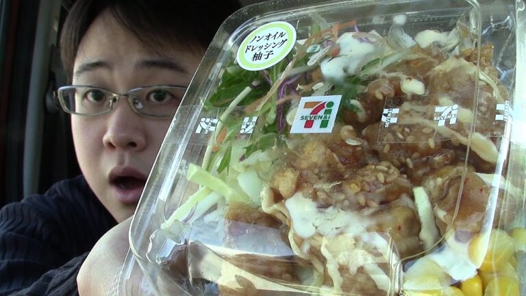 甘辛鶏マヨと野菜のパスタサラダを食べてみた！【セブンイレブン】