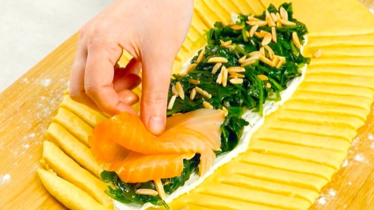 このレシピはスモークサーモンを使ってブリリアント！