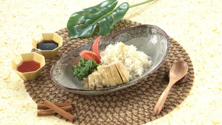 【DAIGOも台所】海南風チキンライス｜炊飯器でできちゃう！魔法のレシピ
