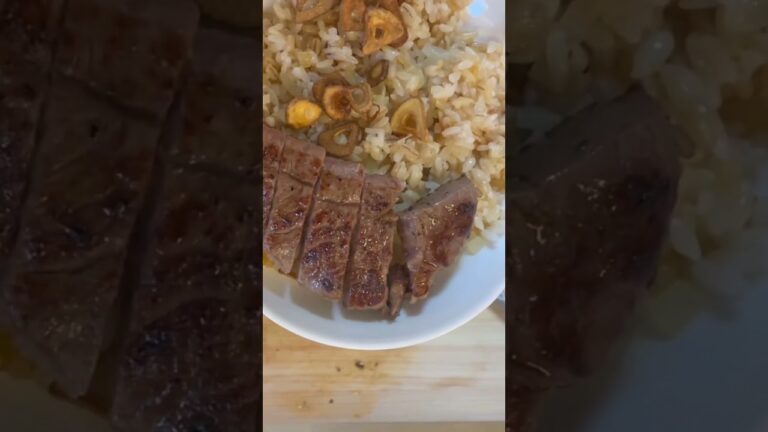 漢ステーキ丼　#shorts