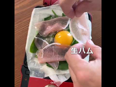 ホットサンドメーカーで作る春巻きの皮ガレット風のなにか【BRUNO】