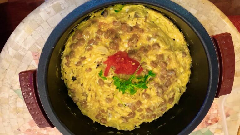 納豆のヘルシー鍋オムレツ　〜味覚を鍛えよう〜