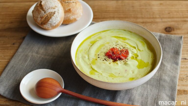 アボカドの冷製ヨーグルトスープ のレシピ 作り方【365日のパンとスープ】