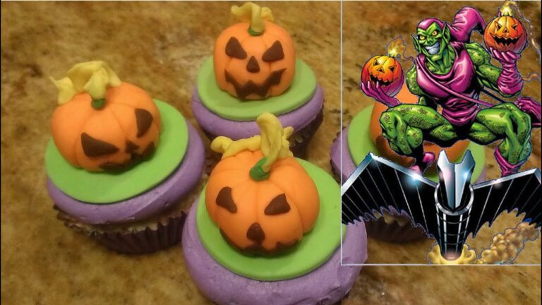 The Amazing Spiderman 2 Part 3: Green Goblin's Pumpkin Bomb Cupcakes