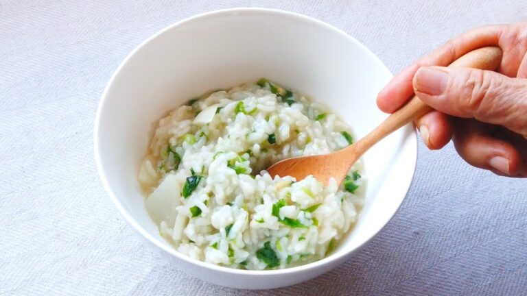 七草粥の作り方・基本のレシピ／ばあちゃんの料理教室