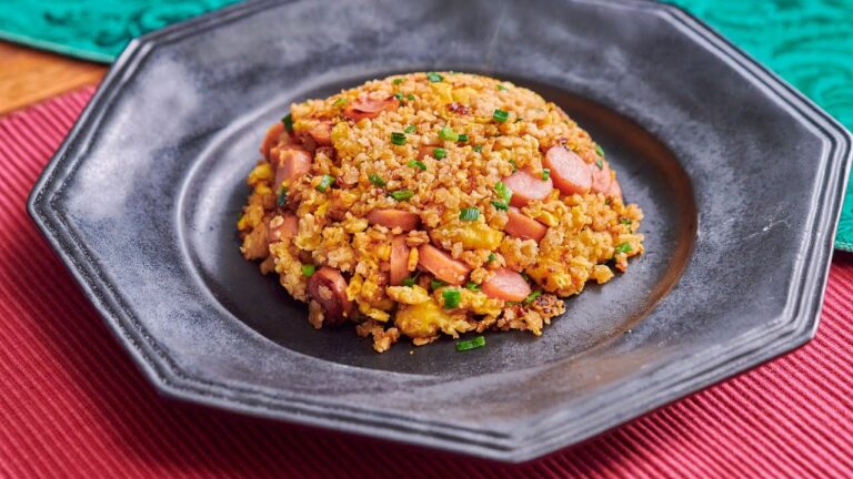 オートミールでうま塩チャーハン