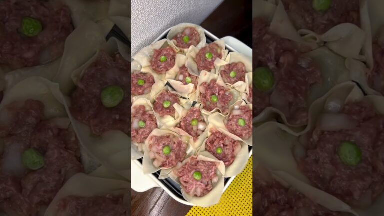 たこ焼き器で焼売作り🐷