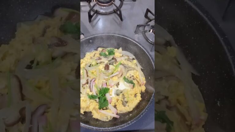お弁当作り〜木の葉丼〜 #shorts