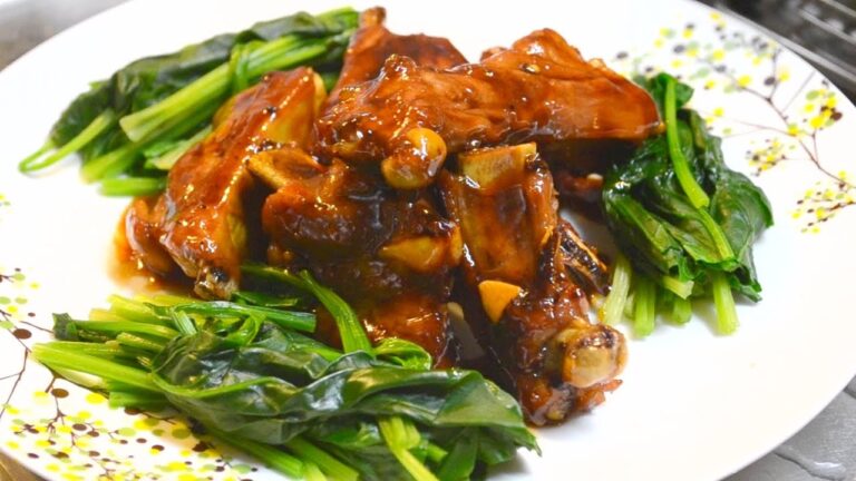 ジューシーで柔らかいスペアリブの焼き方　　How to cook spareribs