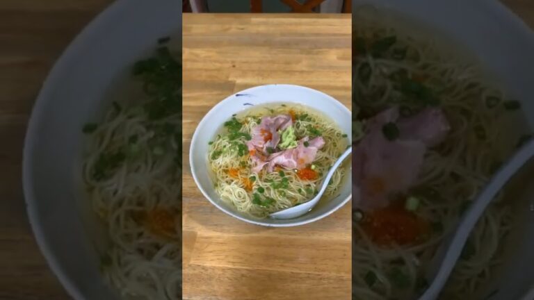 冷やしラーメン、始めました♪【ラーメンNORI】withSBGE248～高級腕時計とラーメン