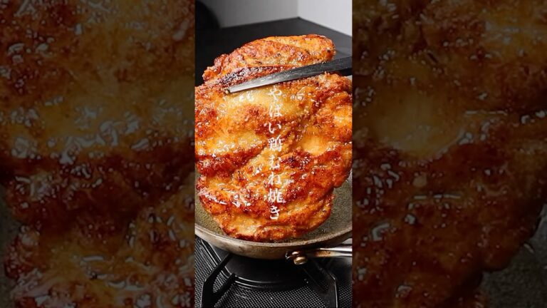 毎日1枚以上鶏むね肉を食べる料理家が教える肉汁に溺れて柔らかすぎる『やばい鶏むね揚げ焼き』