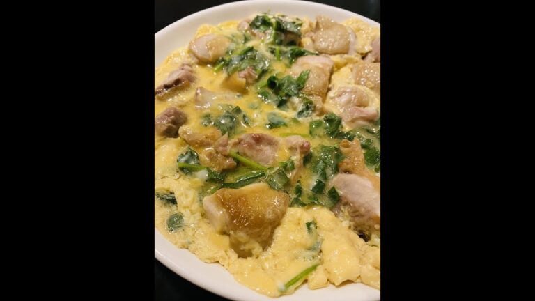 食えば痩せる鶏ももと卵の最強飯を早朝に作って食う！！#shorts