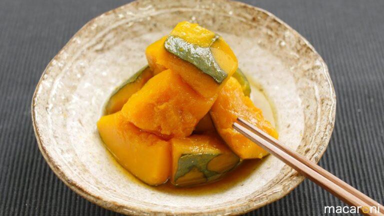 【基本のレシピ】煮崩れしない！ かぼちゃの煮物の レシピ 作り方