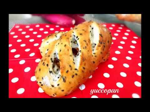 レンジで簡単！サツマイモのグラッセのつくりかた（ごまおさつパン）