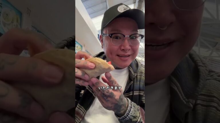 本場のタコスは全然違かった🌮🌮🌮