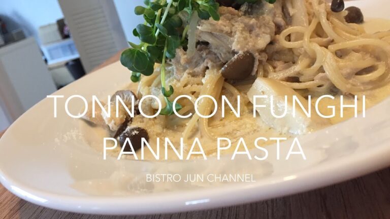 ツナとキノコの和風クリームパスタ(BISTRO JUN CHANNEL vol.1)