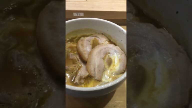 築地メシ☆カレーうどん〜豚バラチャーシュー〜