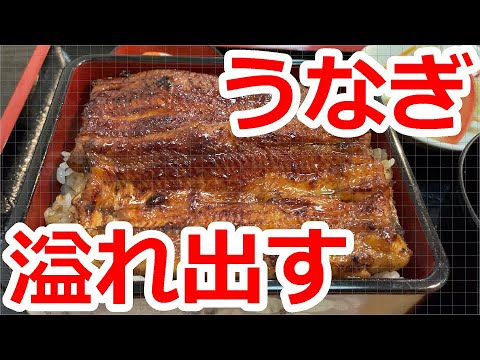 【東京】夏バテ防止に！家庭的な雰囲気ただよう郊外のうなぎ屋さん。お手頃値段で、大盛り無料の特重を食す！もっちり、ふわふわ、パリパリ【うなぎ双葉】町田市/ Unagi/eel, Tokyo, Japan