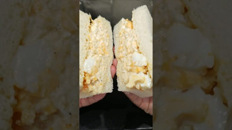 レンジで簡単たまごサンド#レンチンレシピ