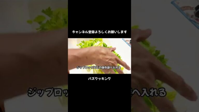簡単作り置き セロリのめんつゆ漬け【30秒クッキング】