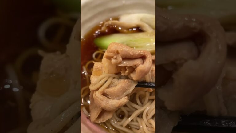 国産二八蕎麦 蕎香（きょうか）で肉南蛮そば#shorts #立ち食いそば ＃肉そば