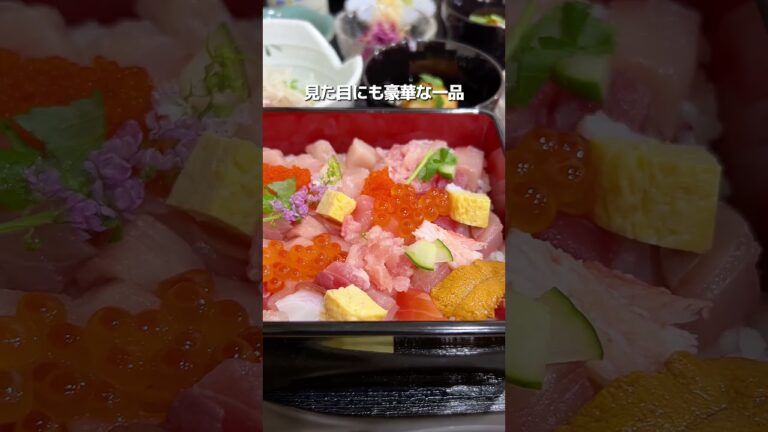 絶品の海鮮ばらちらし！　#新潟　#新潟グルメ　#japanesefood  #niigata　#shorts  #yummy