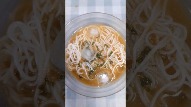 冷やし味噌汁素麺