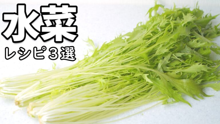 水菜 レシピ 3選 サッと簡単に お鍋以外のお気軽レシピ
