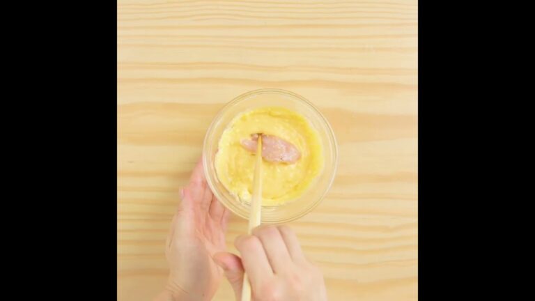 外はカリカリ、中はトロトロ！ 絶品！ ささみのスティック #cooking  #簡単レシピ #こどもがよろこぶ