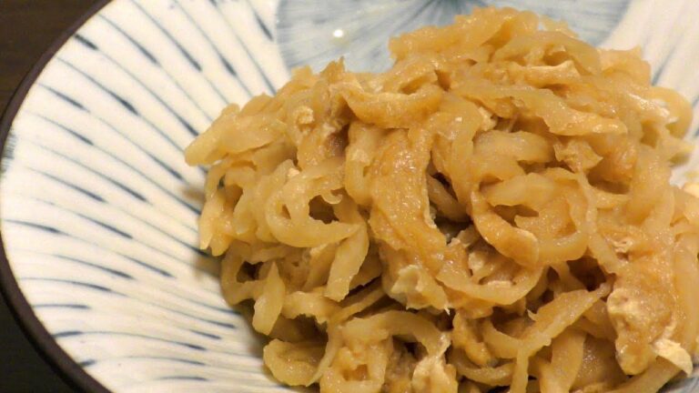 【和食】ザ・おふくろの味！切り干し大根の信田煮をつくります【料理】