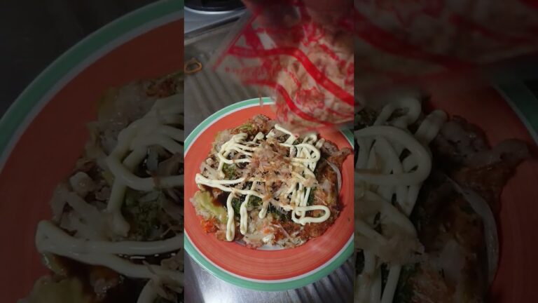 オートミール、肉入りお好み焼きを作ってみた！ #オートミール      #お好み焼き #ダイエット #セミリタイア