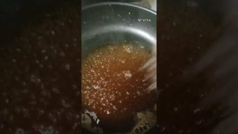 ニラ玉あんかけ　作っていく