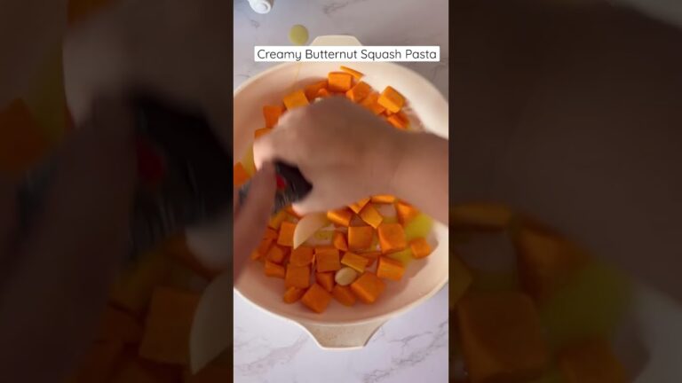 Creamy Butternut Squash Pasta: Easy Dinner Recipe