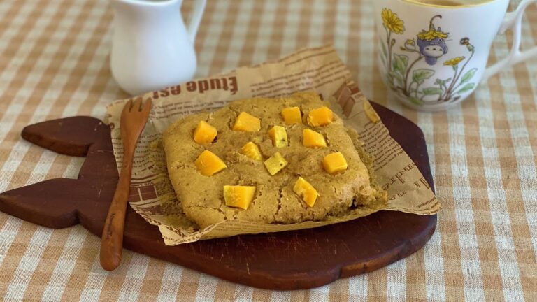 黒糖さつまいも蒸しパン♪安納芋と玄米粉で作りました♪小麦粉、卵、牛乳不使用☆