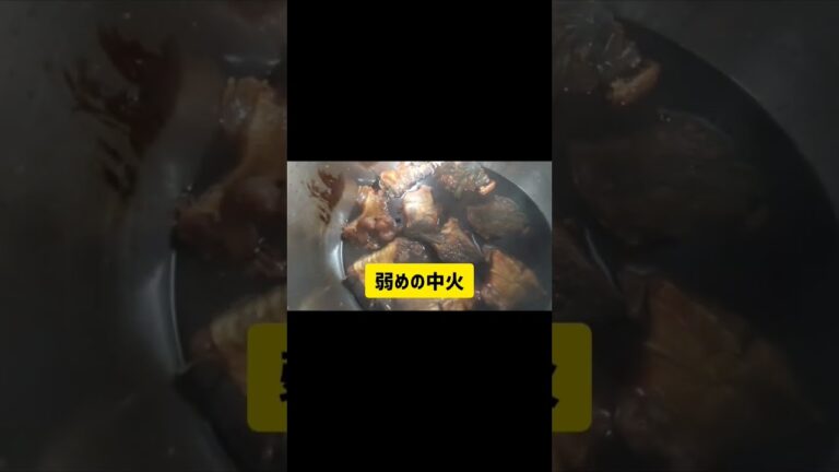 失敗しない煮魚の作り方 short ver.#煮魚