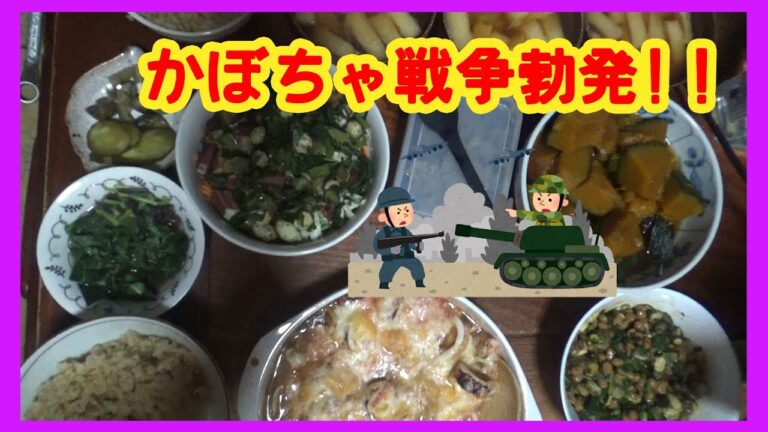 甘い南瓜の煮物で子供とケンカ勃発w☆