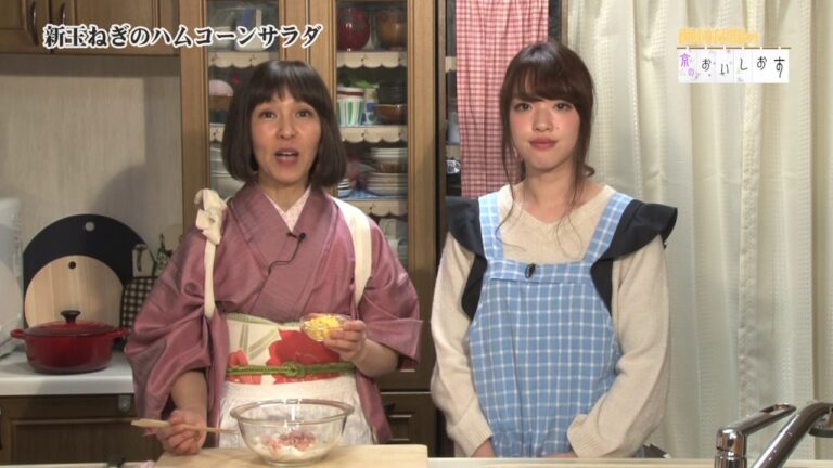 新玉ねぎのハムコーンサラダ＃91