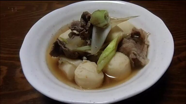 里芋の芋煮風？　作り方