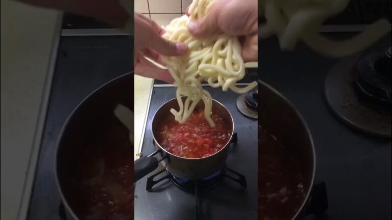 トマトうどんがうますぎ　#shorts