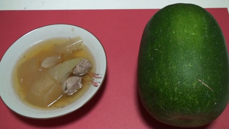 リメイクおじさんの畑日記　トーガンと豚肉の煮物