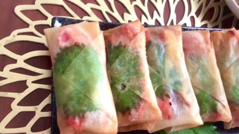 最高の春巻再来！【グレードUPアレンジ版】おつまみレシピ　おかずレシピ