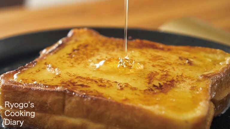 【簡単アレンジ】ハニーチーズフレンチトーストの作り方/ How to make "Honey Cheese French Toast"【甘じょっぱいおうちカフェレシピ】