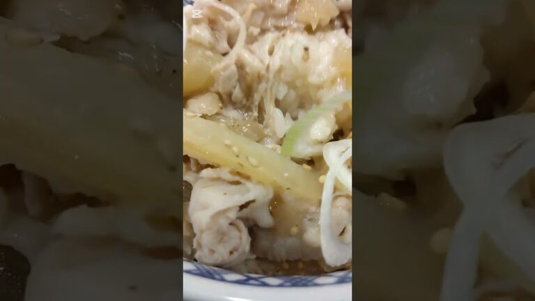 ねぎ塩豚丼　ねねネネ