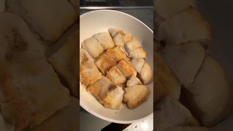 白身魚ムニエル