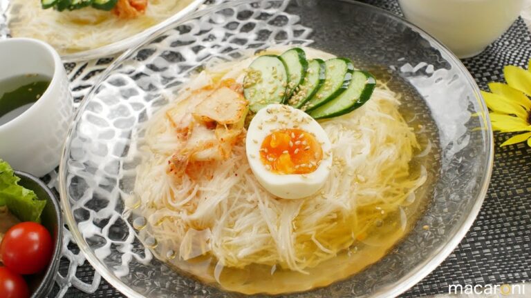 さっぱり 冷麺風！ シャキっと ネバネバ 長芋 そうめん のレシピ 作り方