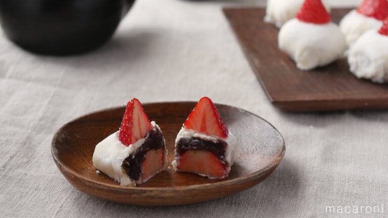 求肥代わりに♪生春巻きいちご大福