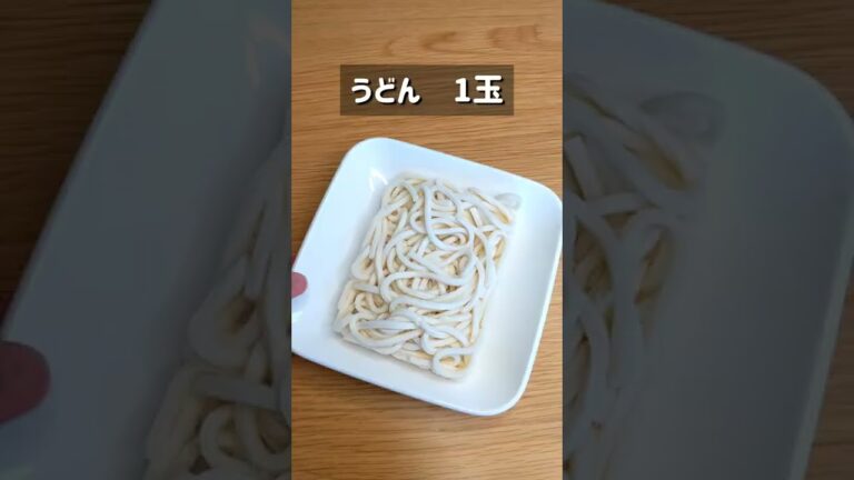 本気の冷やし塩油うどん