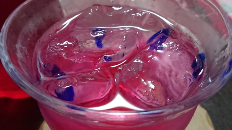 氷砂糖で作る赤紫蘇ジュース