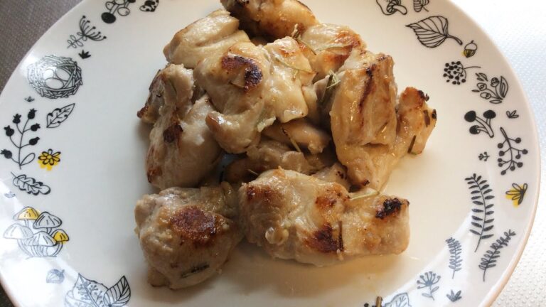 鶏もも肉の塩レモンチキン