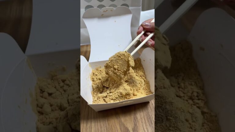 中野 | とろり天使のわらびもち #shorts